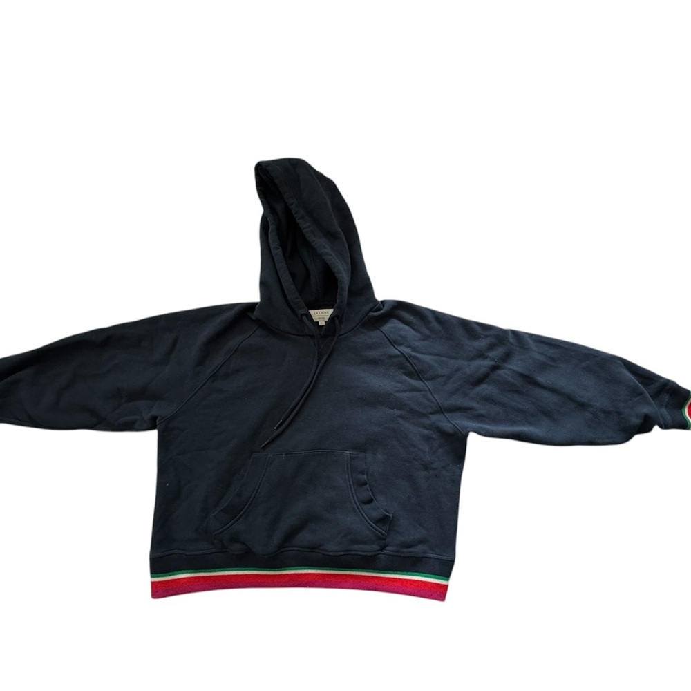 La Ligne Navy Hoodie L